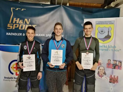 Liga i Kup Beograda 2018.2.kolo, mlađi juniori, puška