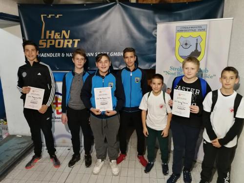 Liga i Kup Beograda 2018.2.kolo pioniri, ekipno