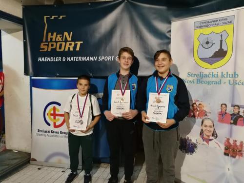 Liga i Kup Beograda 2018.2.kolo pioniri, ekipno