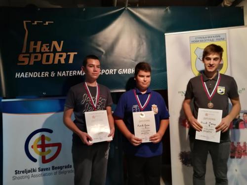 Prvo kolo SSB 20.10.2018. kadeti pistolj pojedinacno