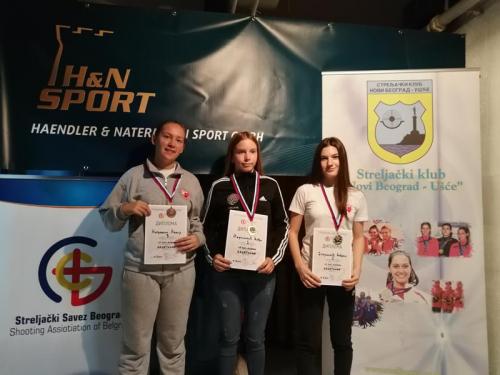 Prvo kolo SSB 20.10.2018. kadetkinje pistolj pojedinacno