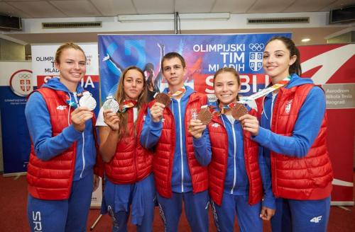 Osvajači medalja  Foto: OKS